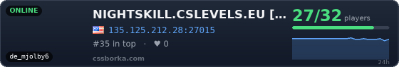NIGHTSKILL.CSLEVELS.EU [★ NEW Warcraft3 | UWC3X LVL 100 ★] VIP FREE