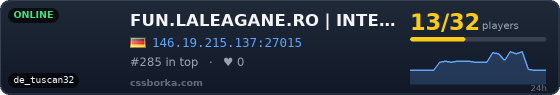FUN.LALEAGANE.RO | INTERNATIONAL SERVER
