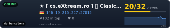 ★   [ cs.eXtream.ro ] ⮞   Clasic + Revive Mode | Free GUN