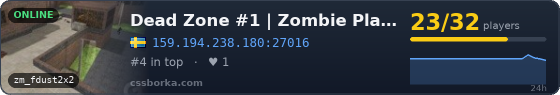 Dead Zone #1 | Zombie Plague [Death Match]