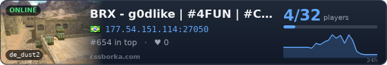 BRX - g0dlike | #4FUN | #CLASSICO | ︻芫=一  