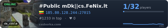 #Public mDk||cs.FeNix.lt