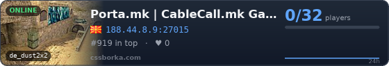 Porta.mk | CableCall.mk Gaming