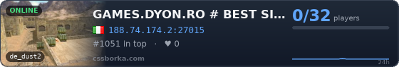 GAMES.DYON.RO # BEST SINCE 2004