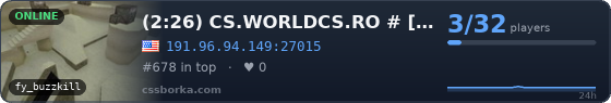 (2:08) CS.WORLDCS.RO # [REVIVE | CLASSIC | VIP FREE 20:23]