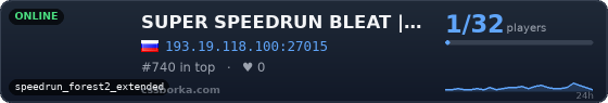 SUPER SPEEDRUN BLEAT | 1000 FPS, Rank, Auto-bhop