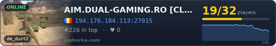 AIM.DUAL-GAMING.RO [CLASSIC SERVER + VIP]