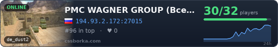 PMC WAGNER GROUP (Всем VIP)