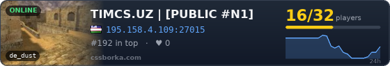 TIMCS.UZ | [PUBLIC #N1]