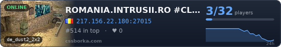 ROMANIA.INTRUSII.RO #CLASSIC SERVER [VIP FREE 23-11]