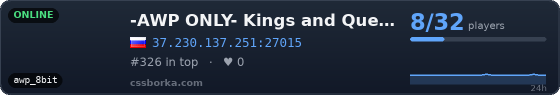 -AWP ONLY- Kings and Queens DM 24/7