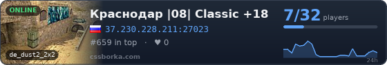 Краснодар |08| Classic +18
