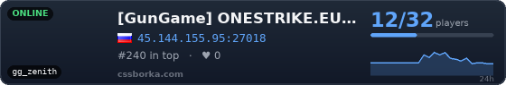 [GunGame] ONESTRIKE.EU # Advanced