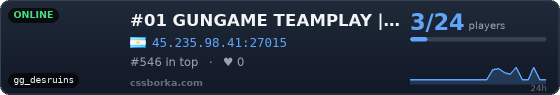 #01 GUNGAME TEAMPLAY | Xtreme-Addictions.com.ar 