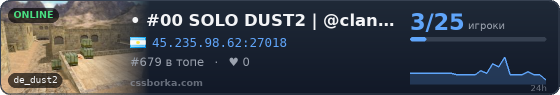  • #00 SOLO DUST2 | @claneminence | ARGENTINA | CLAN EMINENCE CS 1.6 PUBLICO AUTOMIX