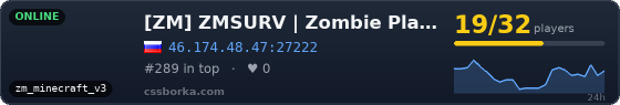 [ZM] ZMSURV | Zombie Plague Classic