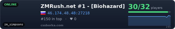 ZMRush.net #1 - [Biohazard]