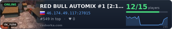 RED BULL AUTOMIX #1 [5:1]