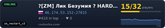 ?[ZM] Лик Безумия ? HARDCOREMODE?
