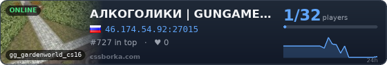 АЛКОГОЛИКИ | GUNGAME #MEAT74.COM