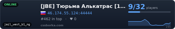 [JBE] Тюрьма Алькатрас [14+]