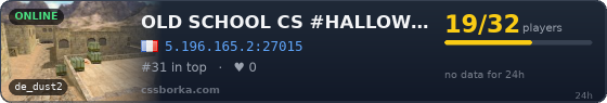 OLD SCHOOL CS #HALLOWEEN #S3