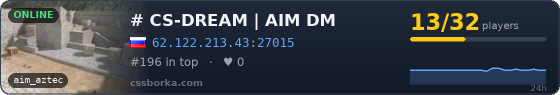 # CS-DREAM | AIM DM