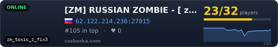 [ZM] RUSSIAN ZOMBIE - [ zPlague Classic ©2026 ]