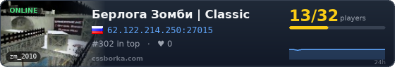 Берлога Зомби | Classic