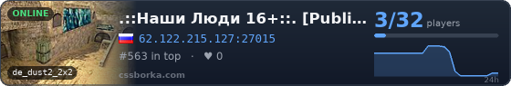 .::Наши Люди 16+::. [Public+night VIP] ©