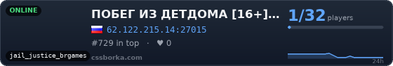 ПОБЕГ ИЗ ДЕТДОМА [16+][FREE VIP]