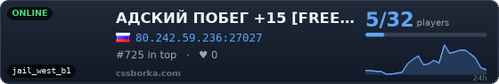 АДСКИЙ ПОБЕГ +15 [FREE VIP+HOOK]