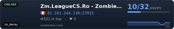 Zm.LeagueCS.Ro - Zombie Evolution 4.3
