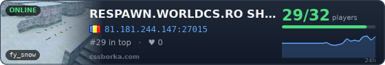 RESPAWN.WORLDCS.RO SHOP SKINS VIP SKINS GOLD