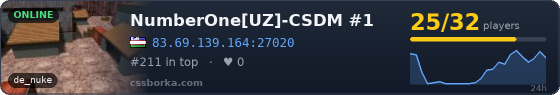 NumberOne[UZ]-CSDM #1