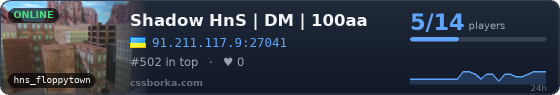 Shadow HnS | DM | 100aa