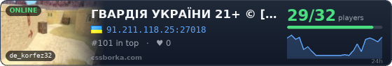 ГВАРДІЯ УКРАЇНИ 21+ © [PUBLIC + STEAM VIP]