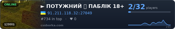 ►     ПОТУЖНИЙ ꑭ ПАБЛІК 18+