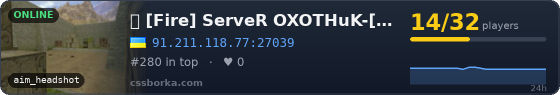 亗 [Fire] ServeR OXOTHuK-[a] 亗  ~~~★~~~★~~~★~~~~~ +18