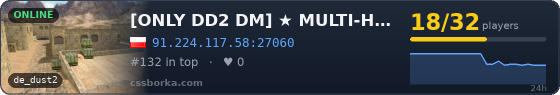 [ONLY DD2 DM] ★    MULTI-HEAD ★    DEATHMATCH ★                    1s1k