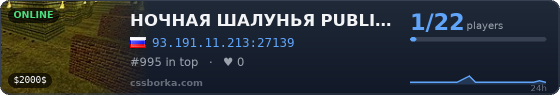 НОЧНАЯ ШАЛУНЬЯ PUBLIC 16+
