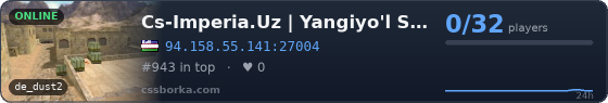 Cs-Imperia.Uz | Yangiyo'l Server