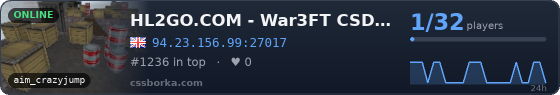 HL2GO.COM - War3FT CSDM [EU]