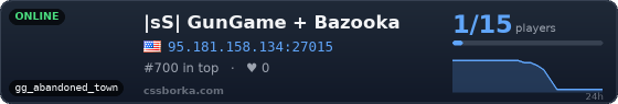 |sS| GunGame + Bazooka