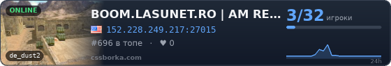 BOOM.LASUNET.RO | AM REVENIT