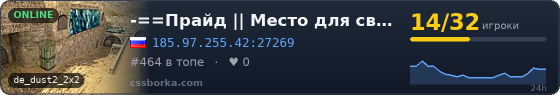 -==Прайд || Mесто для своих==-
