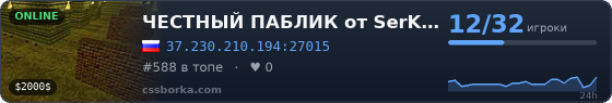 ЧЕСТНЫЙ ПАБЛИК от SerKov