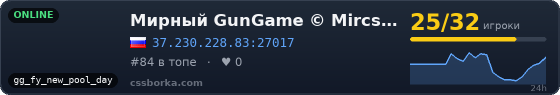 Мирный GunGame © Mircs.ru