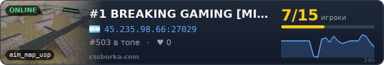 #1 BREAKING GAMING [MIX I] [TT 4 - 12 CT] - [AUTOMIX EN CURSO]