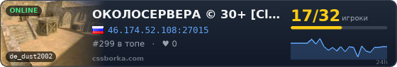 ОКОЛОСЕРВЕРА © 30+ [Classic Public]